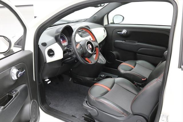 Fiat 500e interior black 2013-2015